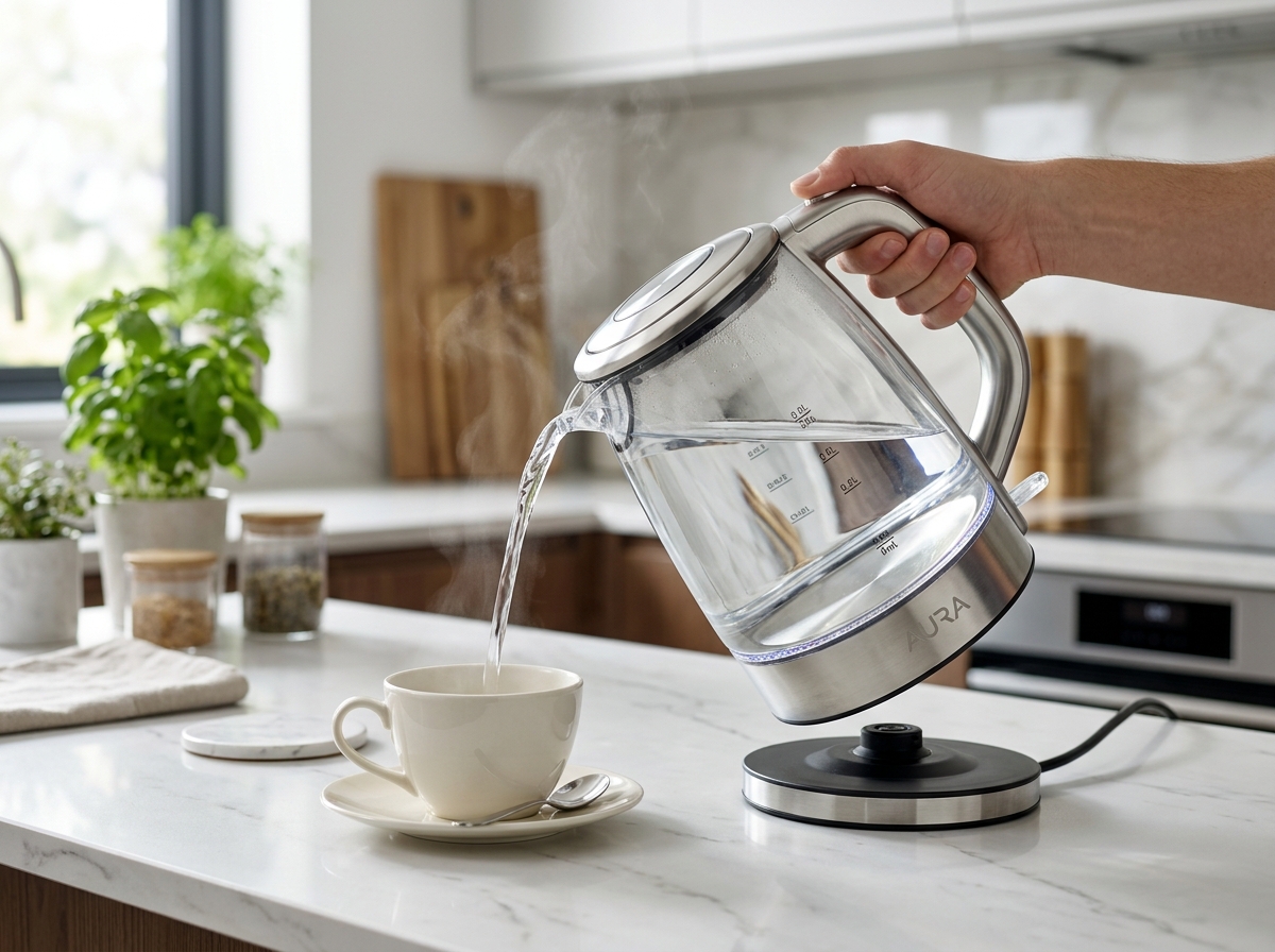 Clean kettle appliance